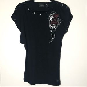 Harley Davidson black angel shirt